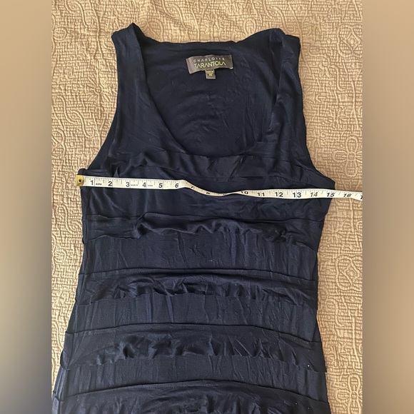 🌸2 for $40🌸 Charlotte Tarantola Black Ruffled Maxi Dress - Picture 4 of 6